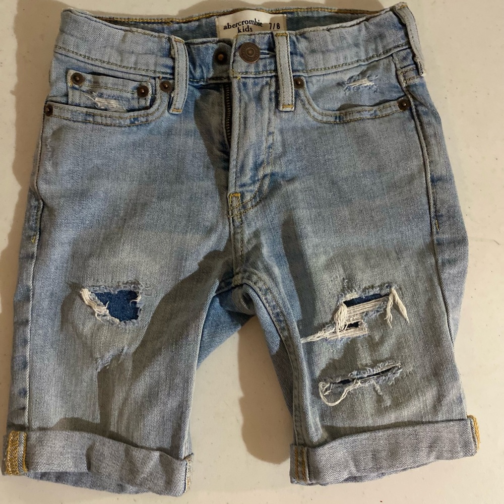 Abercrombie jean shorts